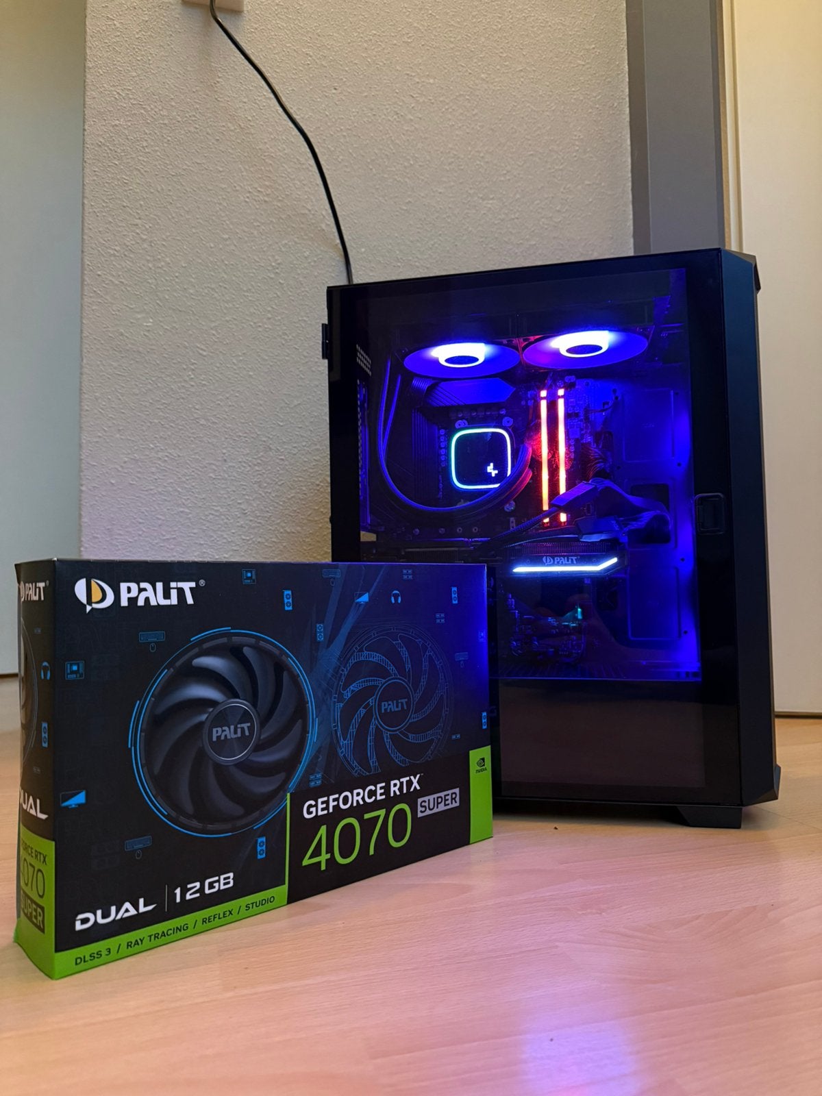 High end game pc - RTX 4070 Super - Ryzen 9 -32gb ram - RGB, Ophalen, 32 GB, Zo goed als nieuw, Gaming