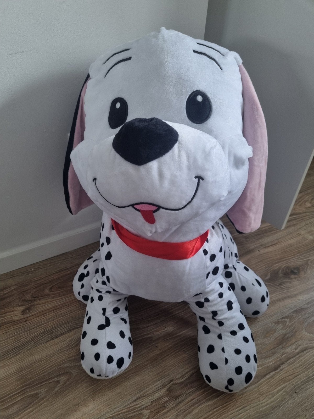 Grote Dalmatiër knuffel - nieuw lijkt op Marshall, Nieuw, Wit, Groot (groter dan 80 cm), Hond
