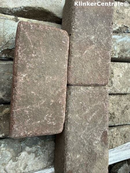 200m2 rood bruin gebakken klinkers platkeiformaat straatsten, Bij dit gebruikte product niet te achterhalen, Gebruikt, Keramiek