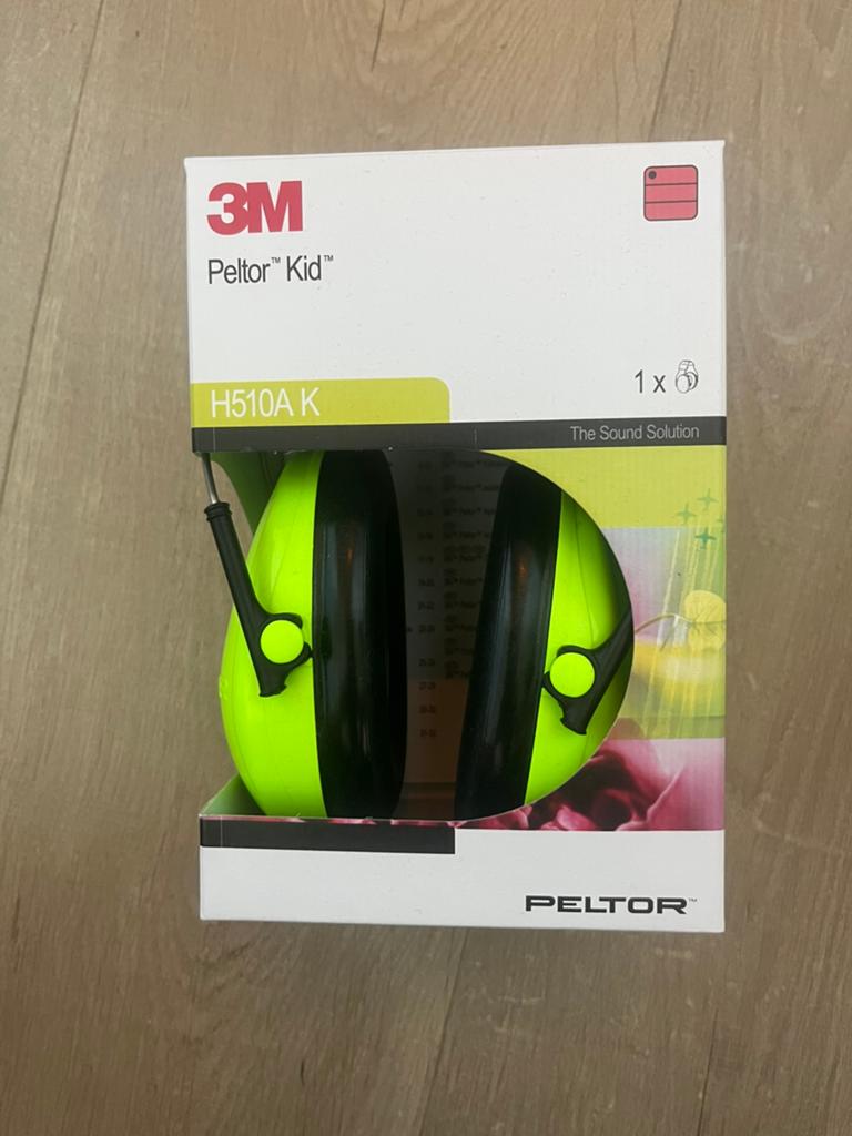 3M Peltor Kid Gehoorbescherming Groen, Ophalen of Verzenden, Zo goed als nieuw