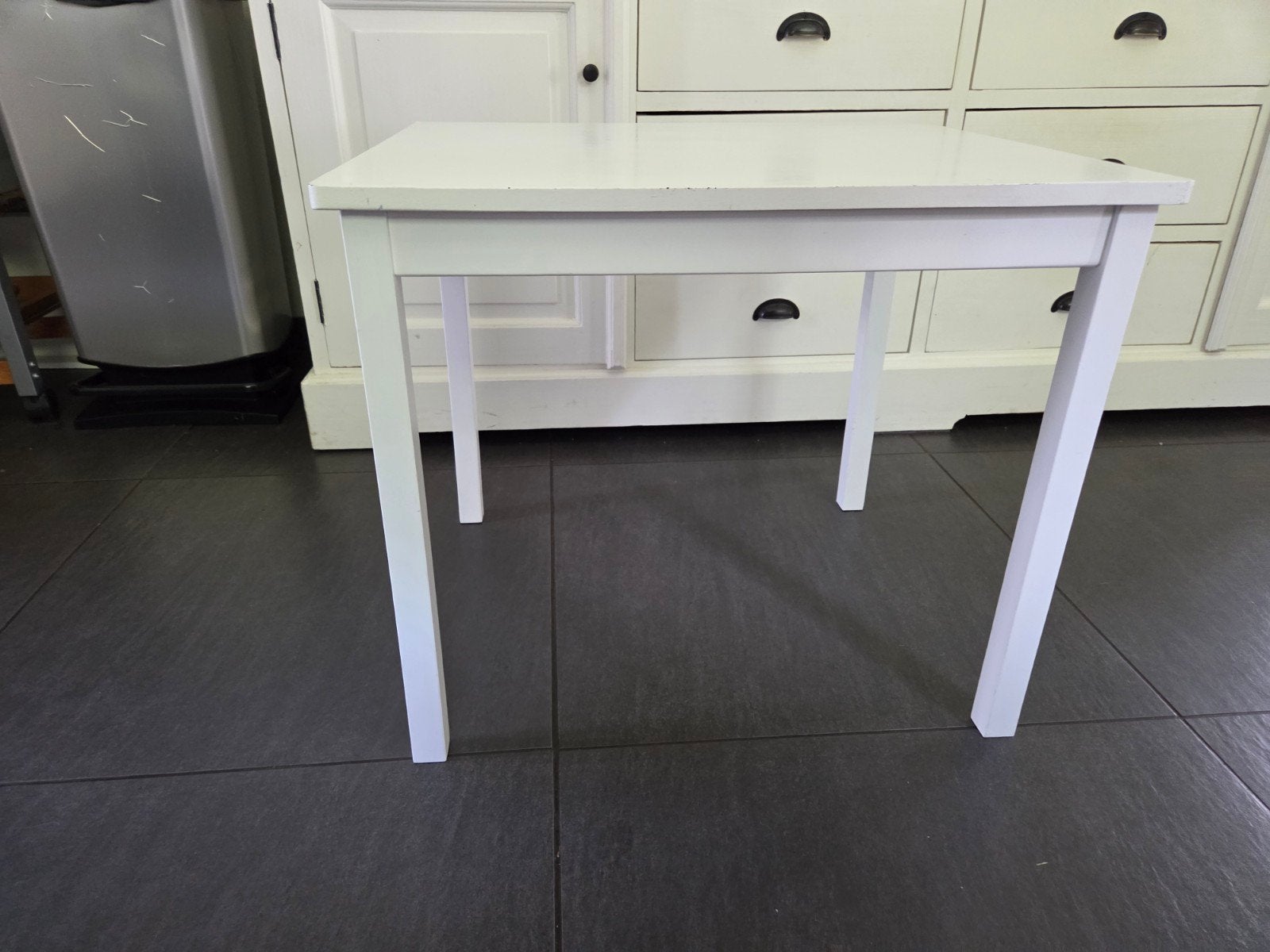 Kritter IKEA kindertafel, Huis en Inrichting, Tafels | Sidetables, Ophalen, Gebruikt, 25 tot 50 cm, Rechthoekig