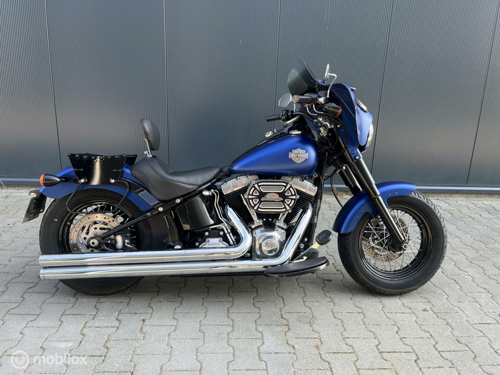 Harley Davidson 103 FLS Softail Slim 2012 5HD 1ste eigenaar, Motoren, 1690 cc, -, Chopper, -