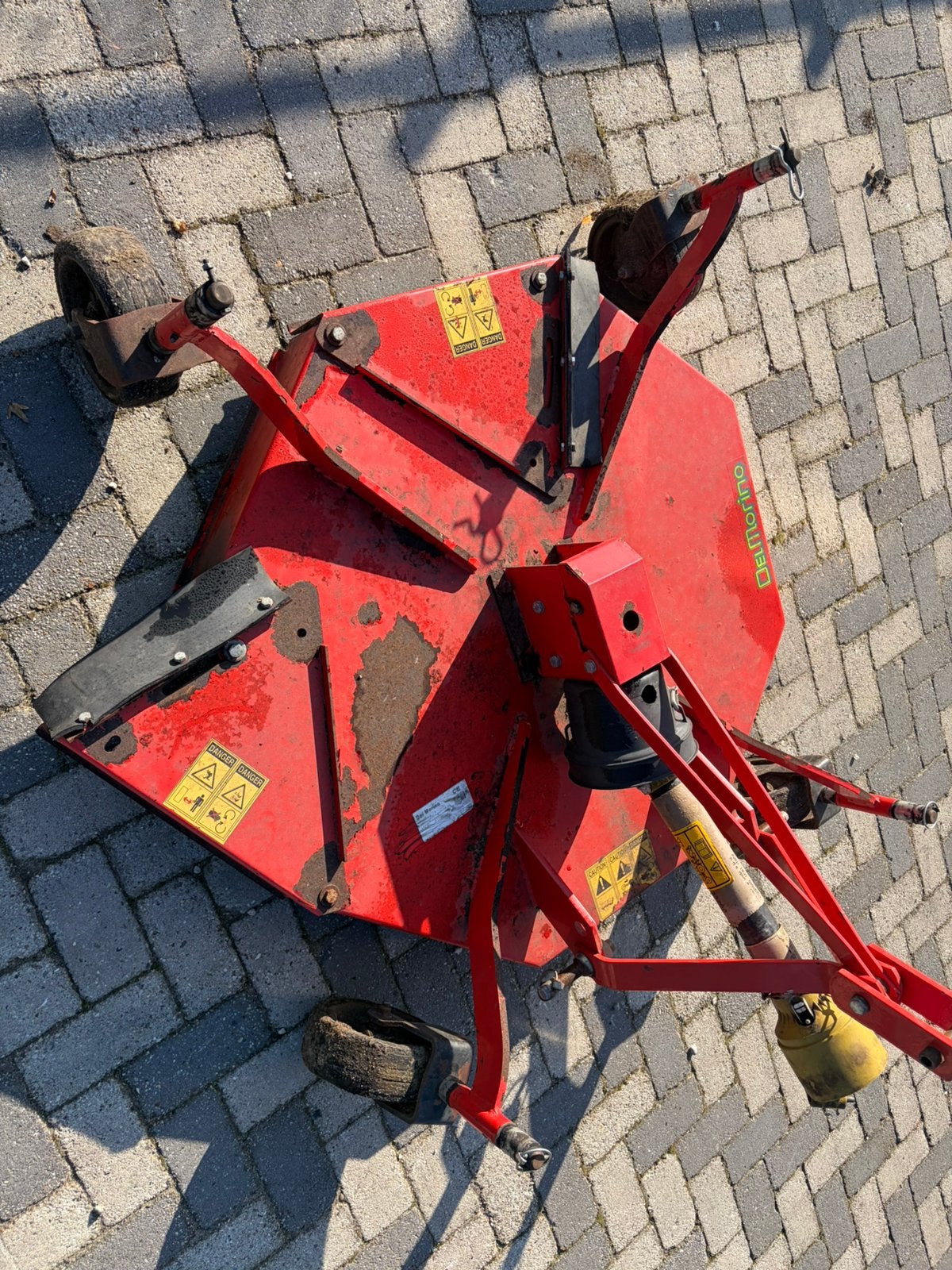 Maaier weidebloter weibloter transportbak kiepbak grondbak, Cirkelmaaier, Ophalen, Zo goed als nieuw, 50 cm of meer