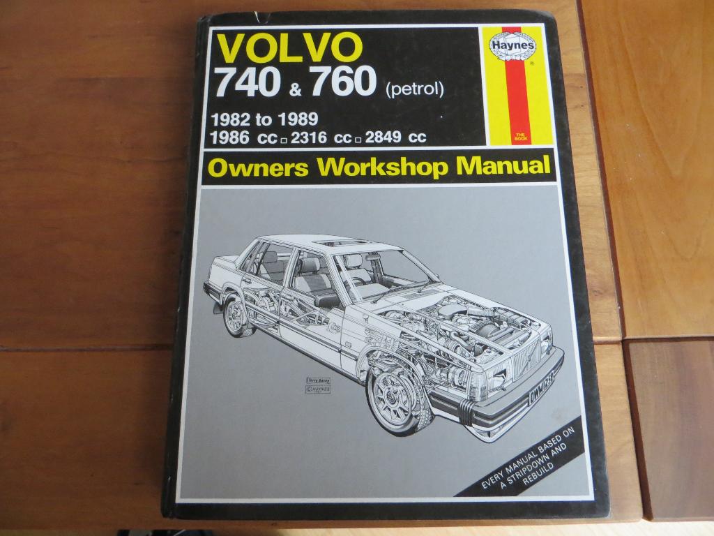 Haynes workshop manual Volvo 740, Volvo 760 benzine 1982-88, Auto diversen, Handleidingen en Instructieboekjes, Ophalen of Verzenden