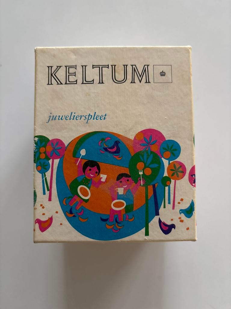Vintage Keltum juwelierspleet zilveren beker, Ophalen of Verzenden, Zilver
