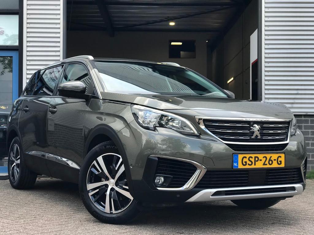 Peugeot 5008 1.2 PureTech Allure|Camera|Navi|Cruise|LED, Gebruikt, Euro 6, 1199 cc, 7 stoelen