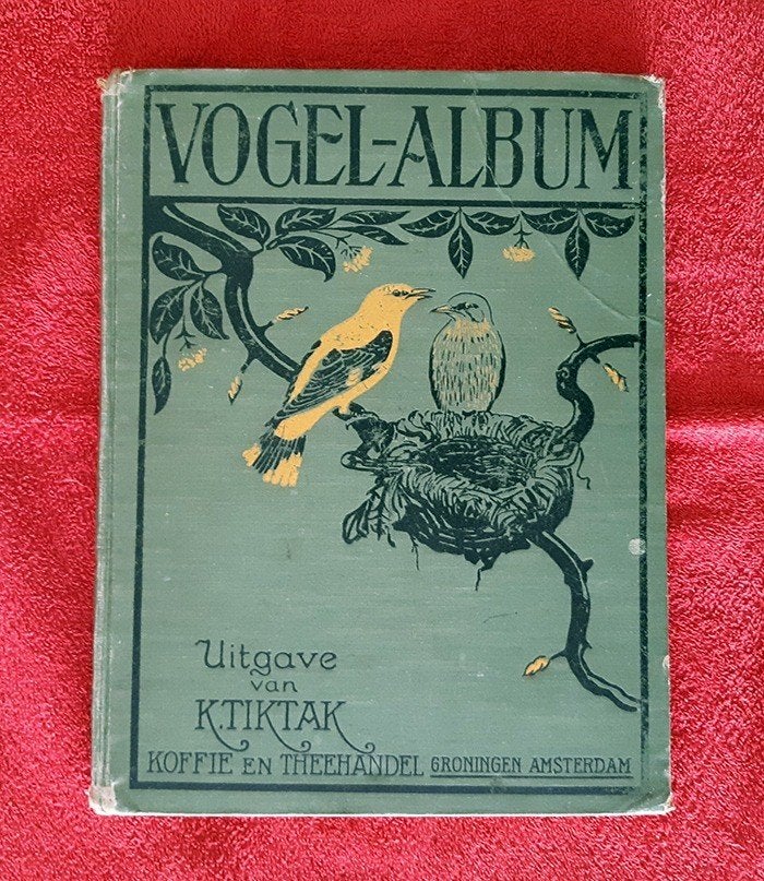 Vogel-Album - 2e druk (1925) - Tiktak, Ophalen of Verzenden, Gelezen, Vogels