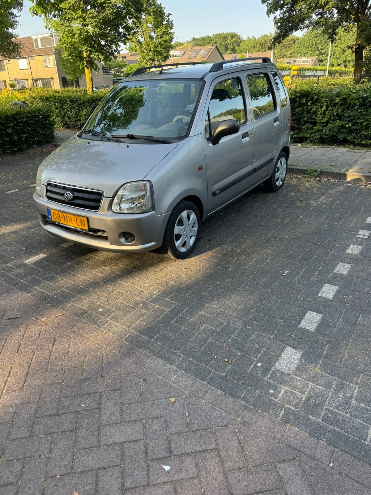 Suzuki Wagon R+ 1.3 AUT 2004 Grijs, Auto's, Suzuki, 40 €/maand, Wagon R+, 93 pk, Particulier