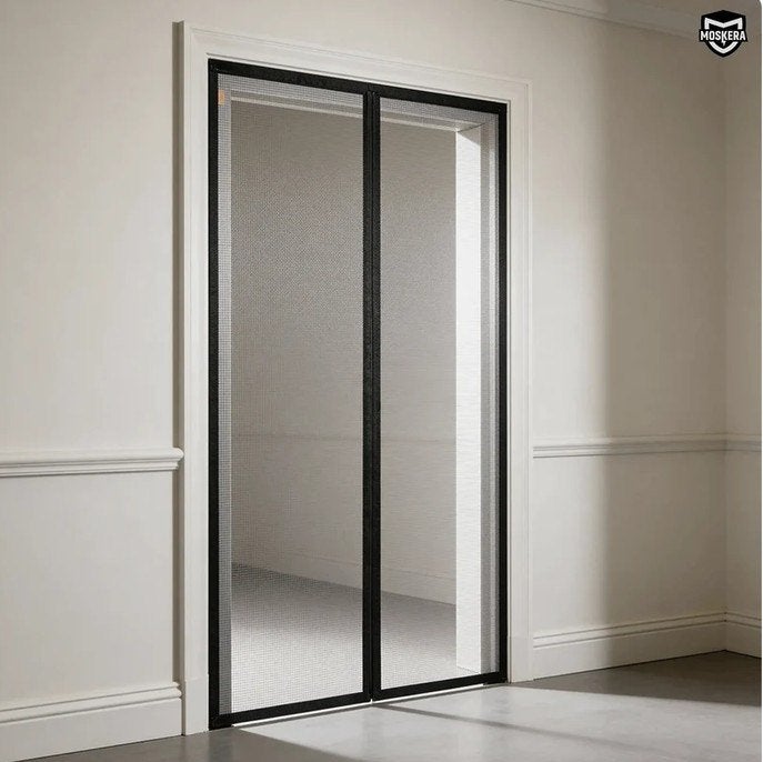 Moskera Magnetisch Vliegengordijn 150x232,5cm Nieuw, Doe-het-zelf en Verbouw, Kunststof, Hordeur, Nieuw, Ophalen of Verzenden