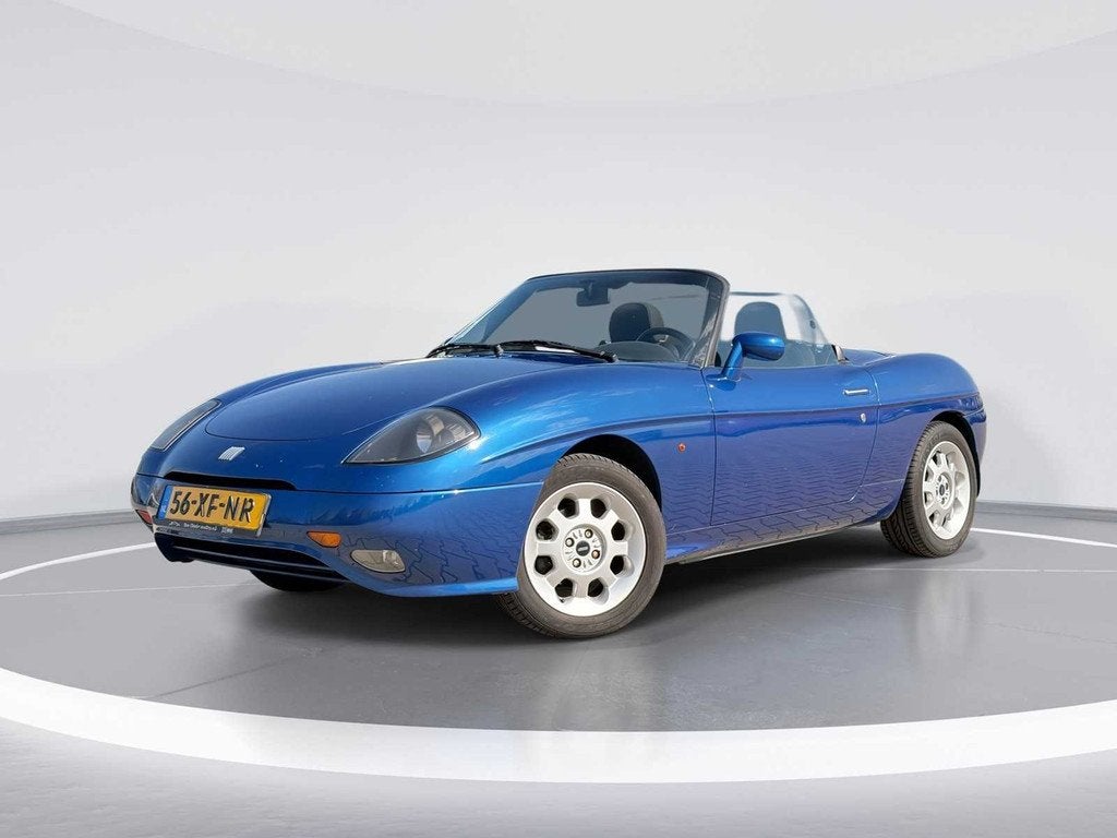 Fiat barchetta 1.8-16V Edizione2000 | 56-XF-NR, 450 kg, 4 cilinders, Cabriolet, Blauw