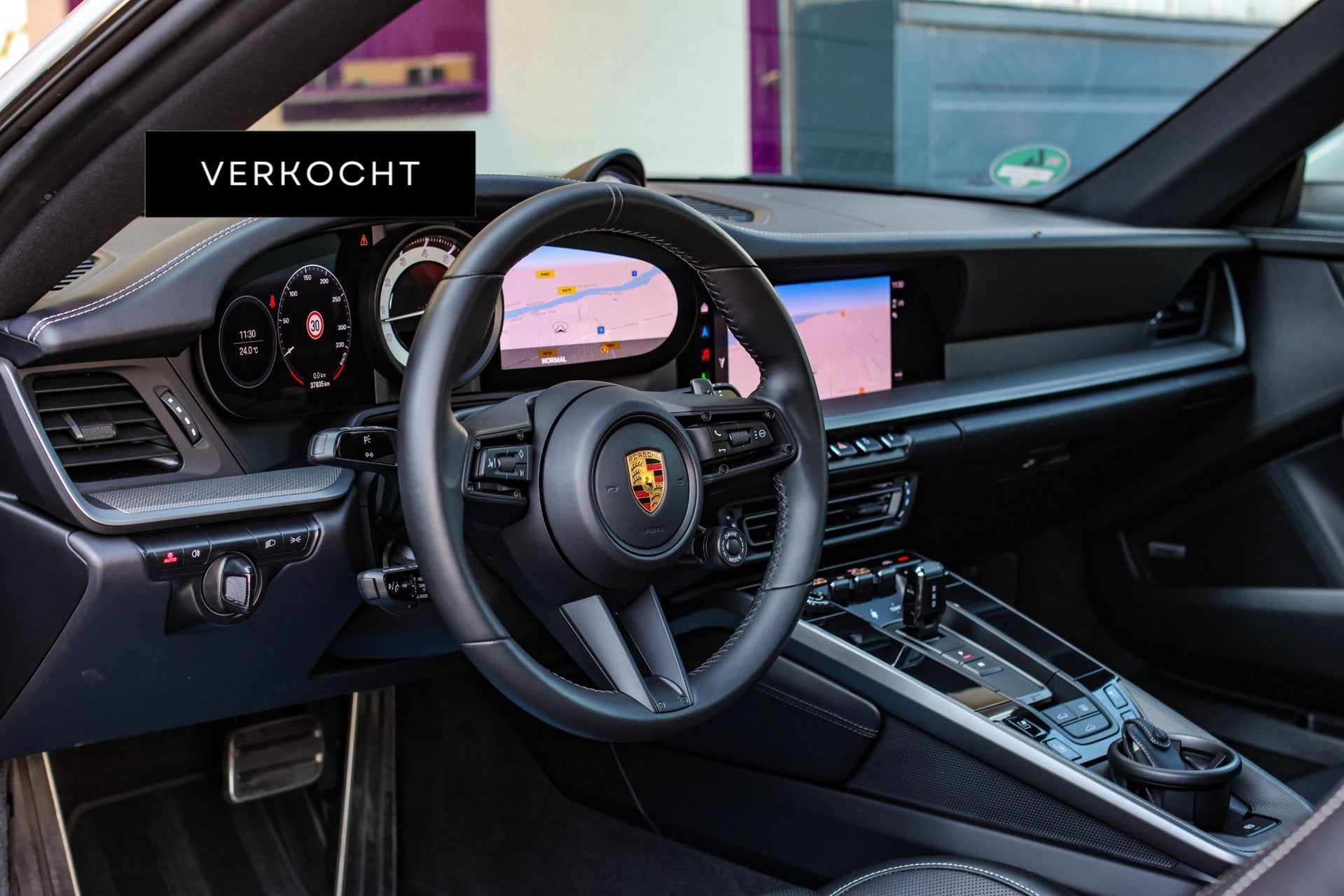 Porsche 911 3.0 Carrera 4 S *Sport Chrono*Approved*Pano*PPF*, Auto's, Automaat, Gebruikt, Zwart, 4 stoelen