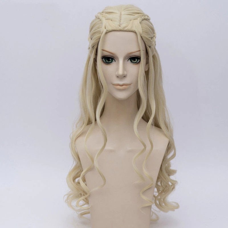 Daenerys Targaryen Pruik Dames Haar Haren Game Of Thrones, Verzenden, Nieuw, Pruik of Haarverlenging