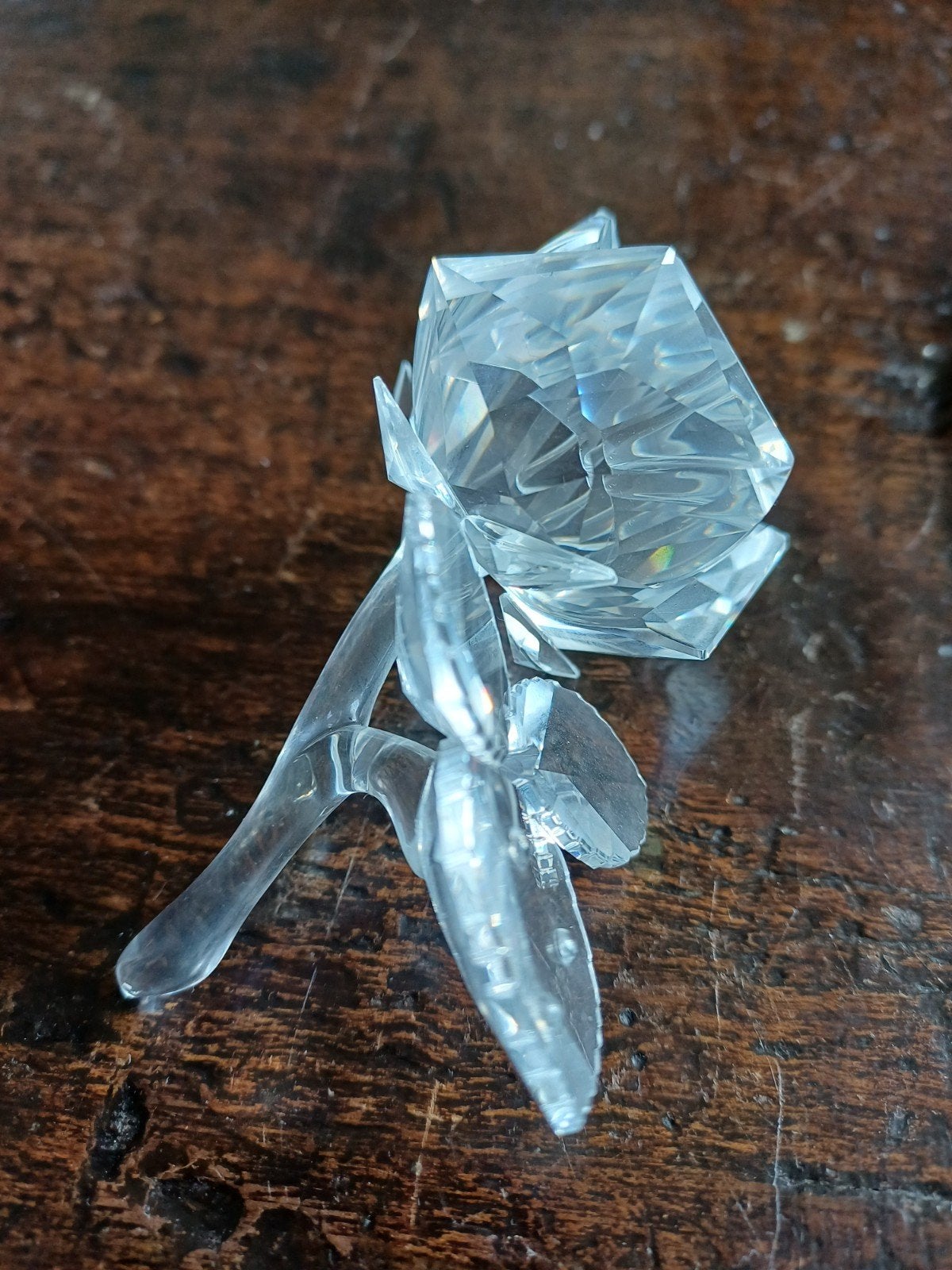 Swarovski Kristallen Roos - Nieuwstaat, Verzamelen, Ophalen of Verzenden, Zo goed als nieuw, Huisaccessoire