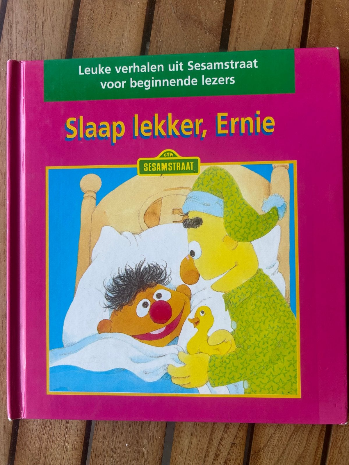 Slaap lekker, Ernie - Sesamstraat leesboek AVI 3, Ophalen of Verzenden, Gelezen, 3 tot 4 jaar