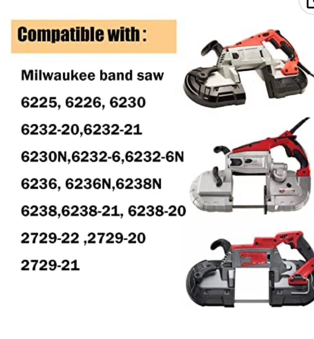 Vervangende Milwaukee Pulley banden voor bandschuurmachine, Ophalen of Verzenden, Nieuw, 1200 watt of meer, Bandschuurmachine