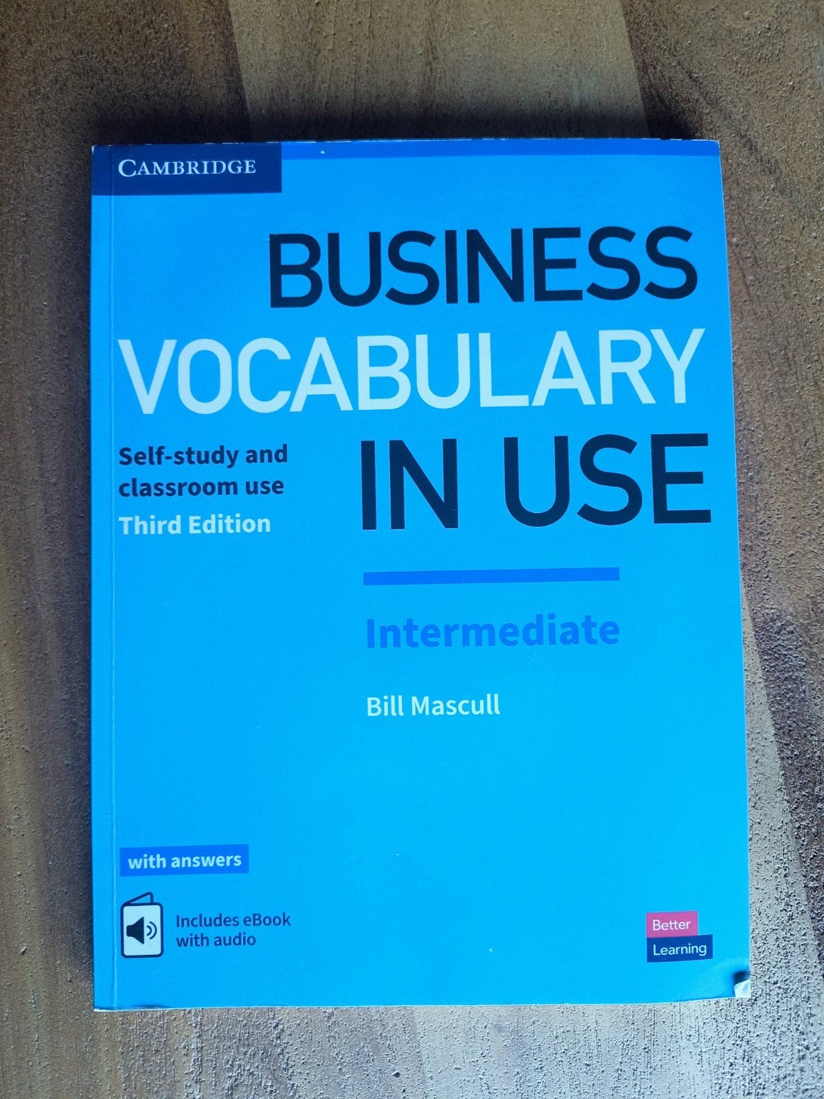 Business Vocabulary in Use Intermediate (met e-book), Ophalen of Verzenden, Zo goed als nieuw, Bill Mascull