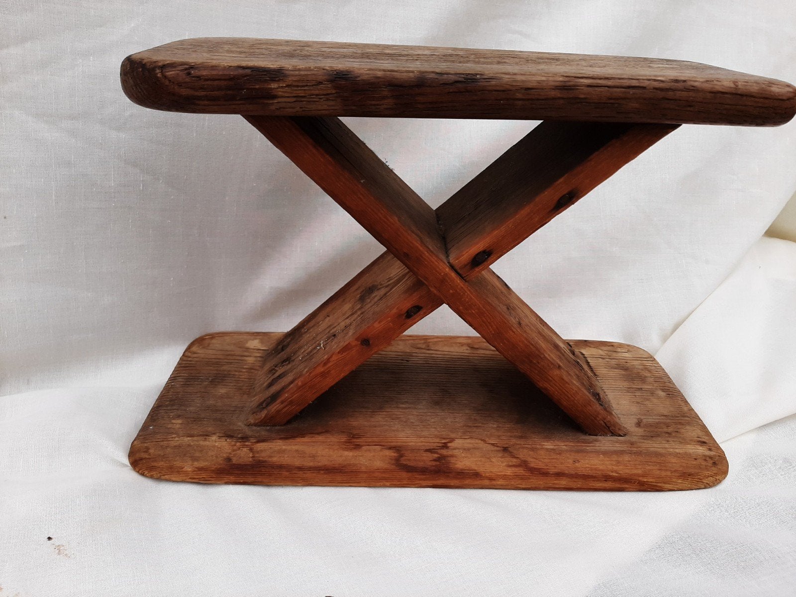 sober houten krukje, Ophalen of Verzenden, Hout