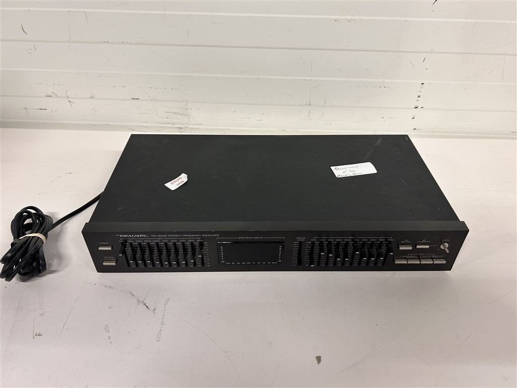A7522. Realistic Equalizer, Ophalen of Verzenden, Gebruikt, 120 watt of meer, Overige merken