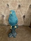 NIEUW !!! Parkietje op stok blauw 6 x 17 cm, Ophalen of Verzenden, Nieuw, Dier