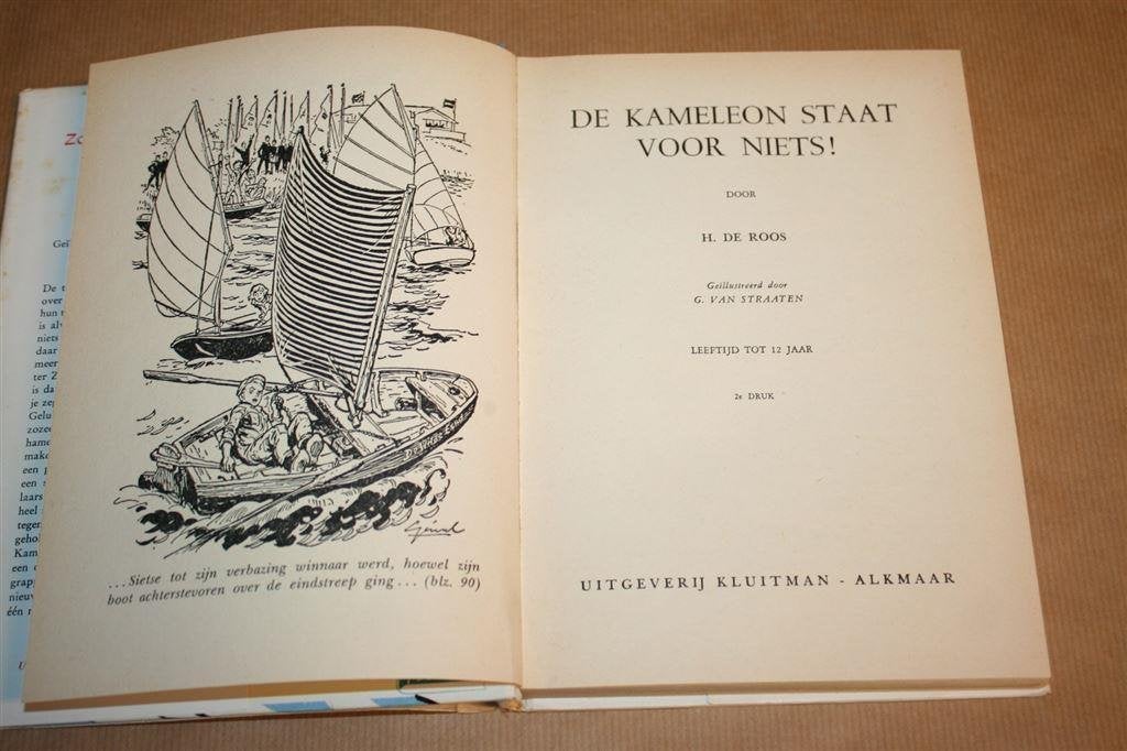 De Kameleon staat voor niets! 2e druk 1966., Verzenden, Gelezen