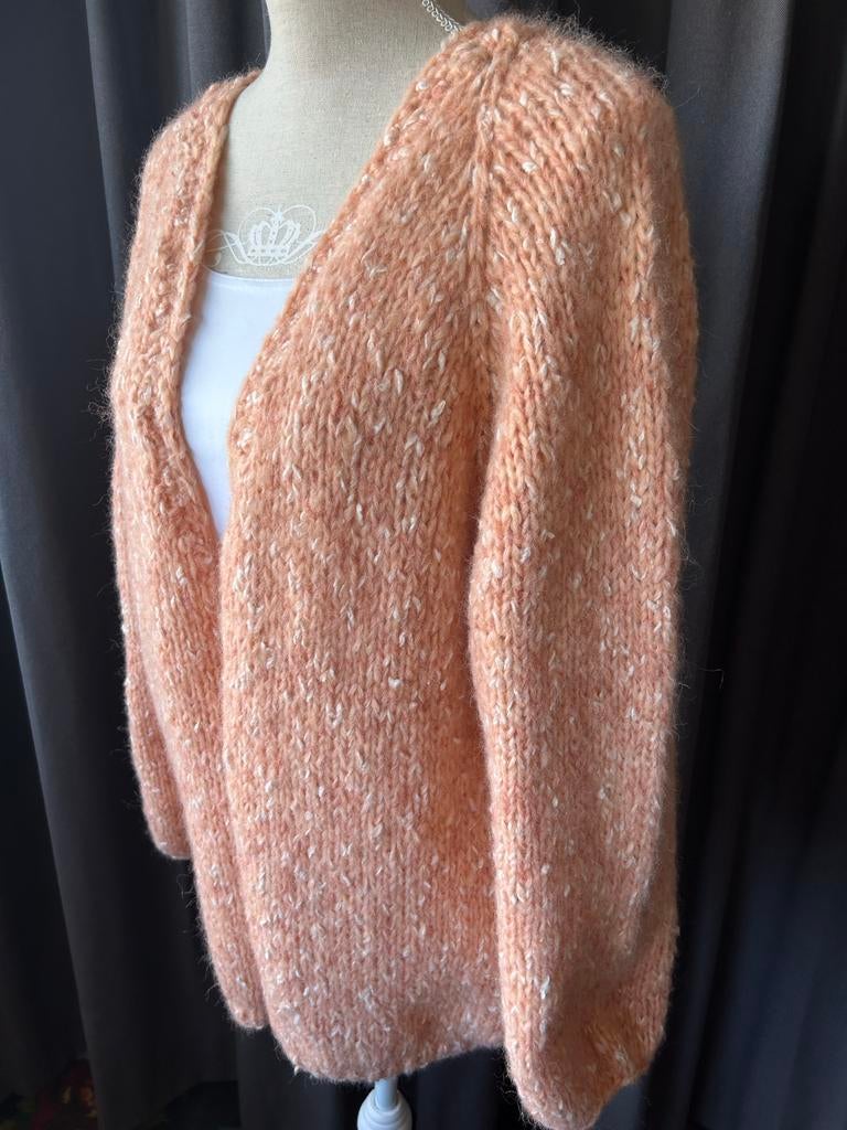 Oranje vest extra lang, one size, Kleding | Dames, Truien en Vesten, Ophalen of Verzenden, Nieuw, Maat 42/44 (L), Oranje