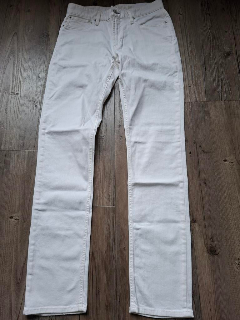 DENHAM Razor slimfit jeans W31 L34, Wit, Nieuw, W32 (confectie 46) of kleiner, Ophalen of Verzenden