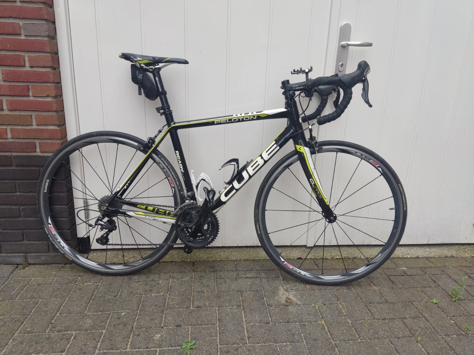 Cube Peloton SL Racefiets - Ultegra/105 - Maat 56 met extras, 28 inch, Gebruikt, Velgrem, Aluminium