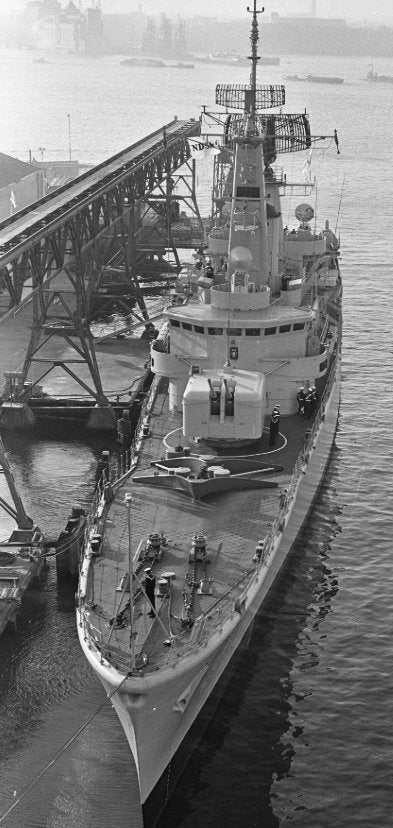 Marine granaathuls / huls van Speijk klasse fregat ('65), Ophalen of Verzenden, Marine, Nederland, Hulzen of Bodemvondsten
