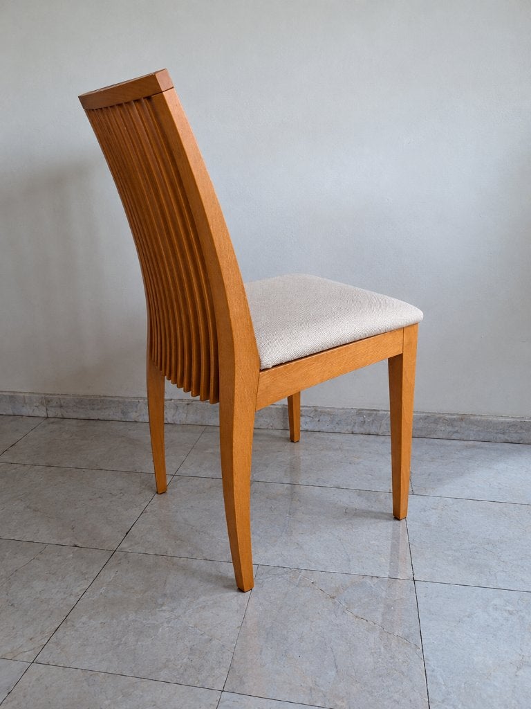 Vintage eetkamerstoelen - set van 6, Huis en Inrichting, Ophalen, Hout, Gebruikt, Overige kleuren