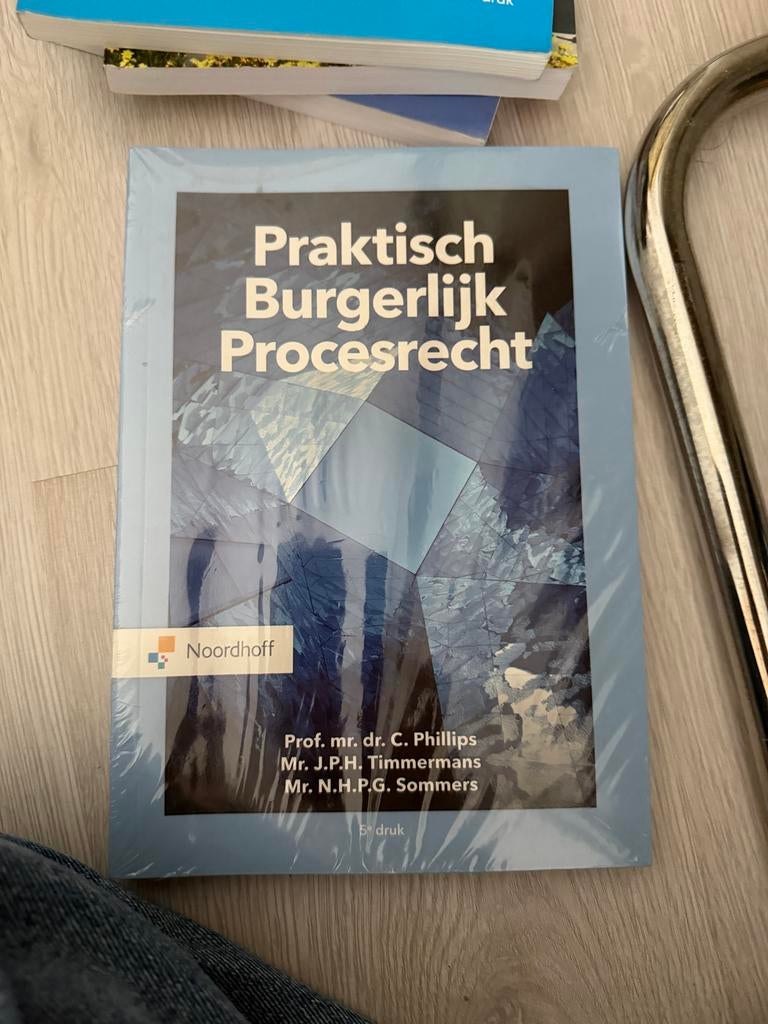 Praktisch Burgerlijk Procesrecht - Nieuw in plastic, Boeken, Studieboeken en Cursussen, Ophalen of Verzenden, Gamma, Nieuw, HBO