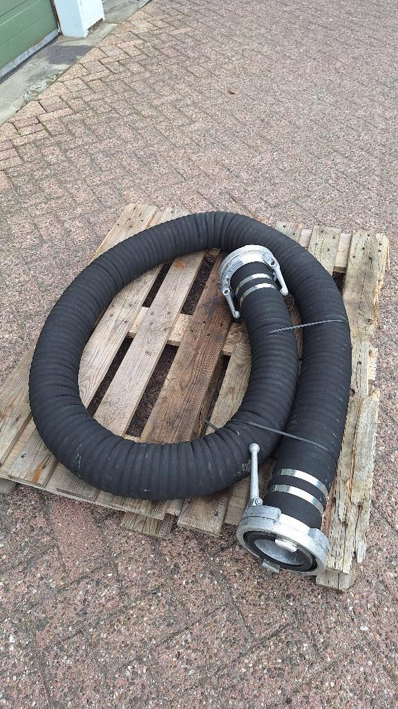 Hogedrukslang aanzuigslang Rubber 4" 3.5 meter, Ophalen, Gebruikt, Overige typen, Industriepark 2a 9351PA Leek