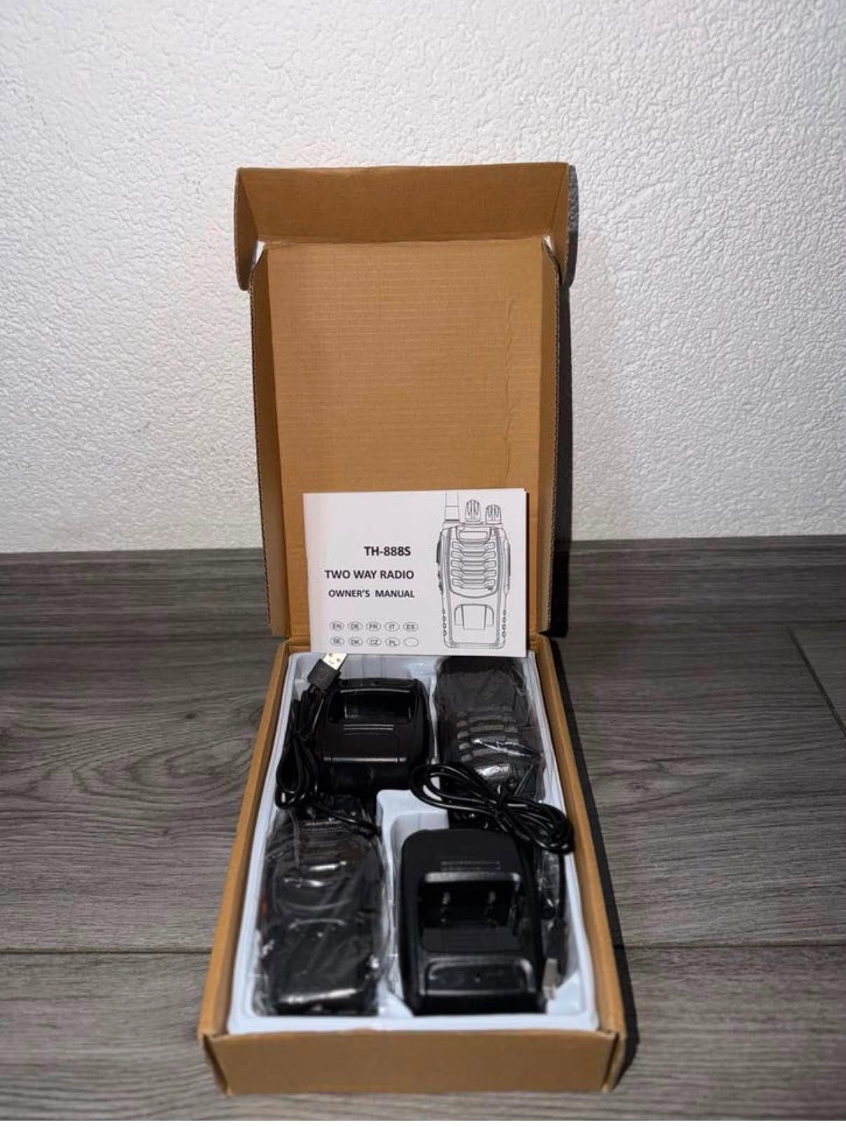 Baofeng walkie talkie set van2 gesealed indoos en accesoires, Ophalen of Verzenden, Zo goed als nieuw, Portofoon of Walkie-talkie