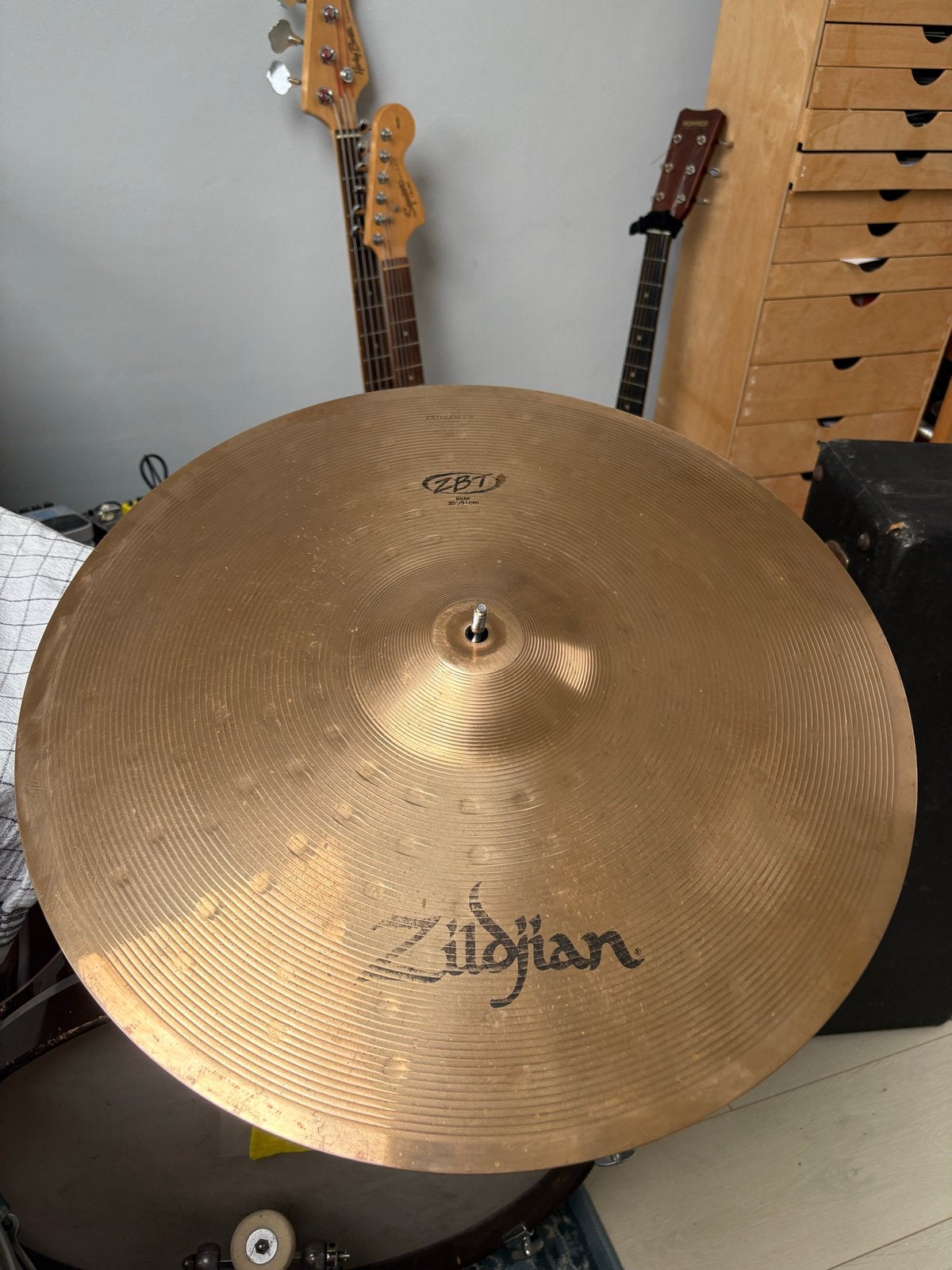 Zildjian ZBT Ride bekken 20 inch, Ophalen of Verzenden, Gebruikt