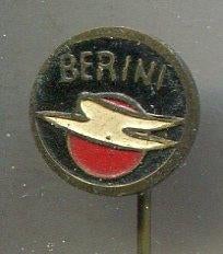BERINI zilverkleurig bromfiets speldje ( G_160 ), Verzenden, Gebruikt, Transport, Speldje of Pin