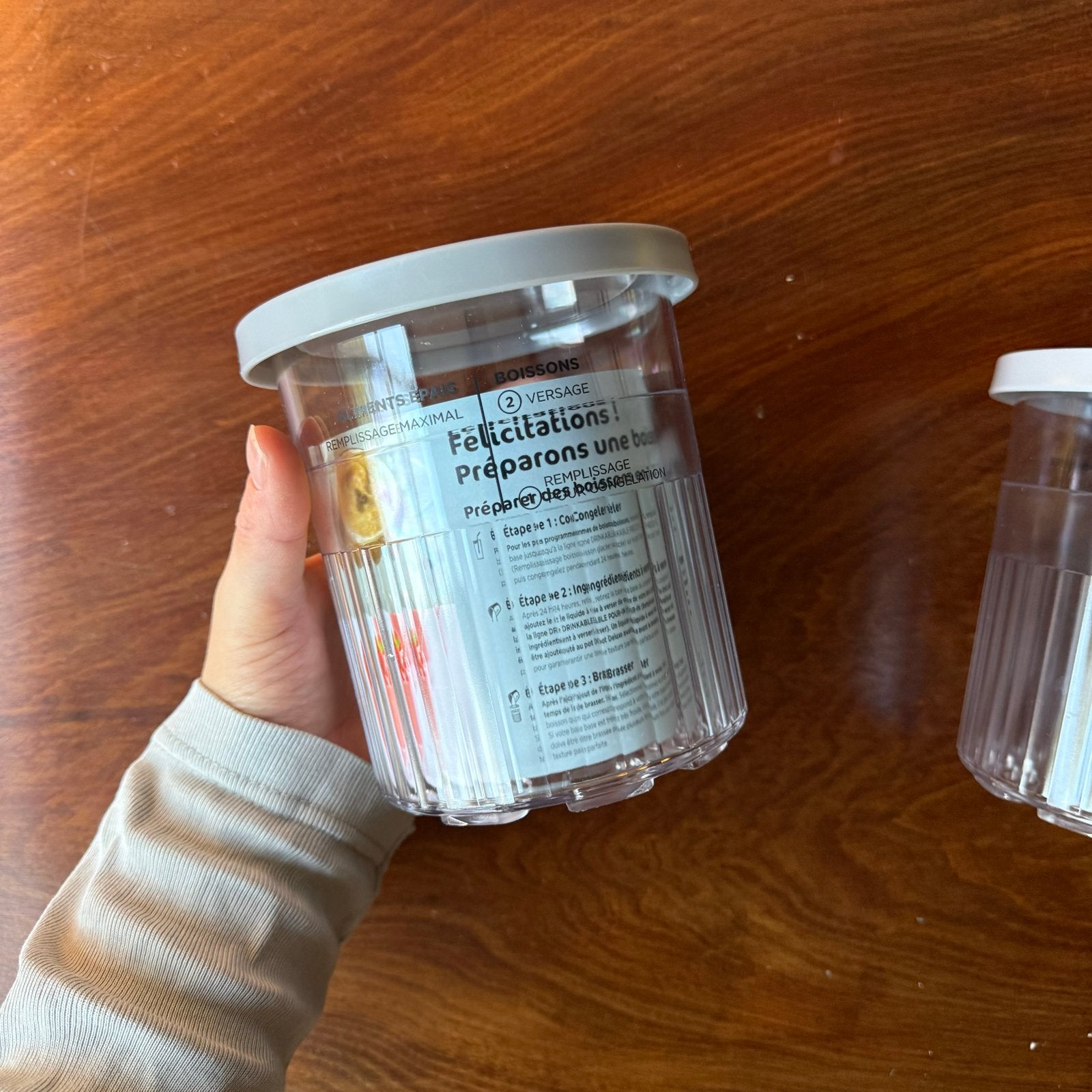 2x nieuwe Ninja Creami Bekers/Bakjes, Witgoed en Apparatuur, Nieuw, 3 snelheden of meer, Ophalen of Verzenden, Vaatwasserbestendig