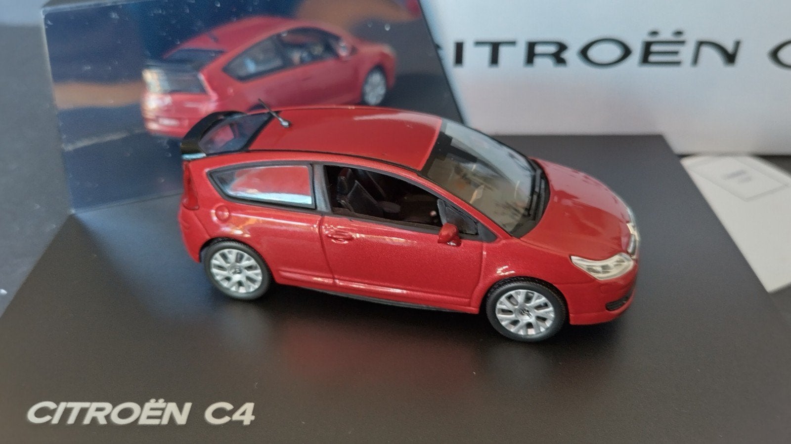 Citroen C4 vts 1:43 Norev Pol, Hobby en Vrije tijd, Modelauto's | 1:43, Auto, ., Nieuw, Norev
