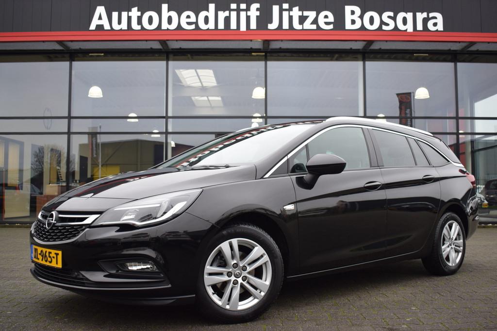 Opel Astra Sports Tourer 1.4 Turbo Online Edition ECC | Carp, Auto's, Voorwielaandrijving, Stof, Gebruikt, 4 cilinders