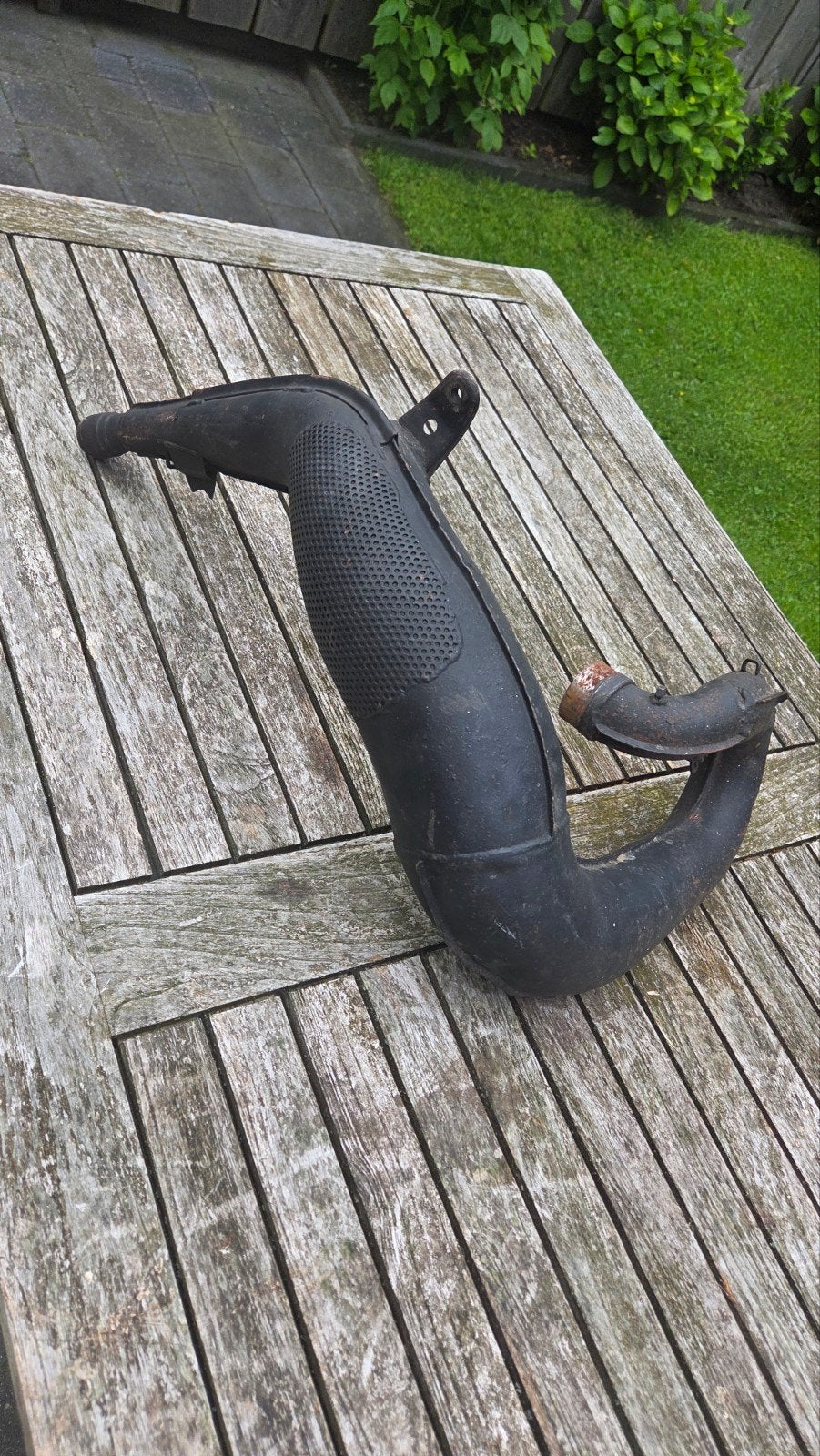 Honda CR250 1985 uitlaat, Motoren, Onderdelen | Honda, Ophalen of Verzenden, Gebruikt