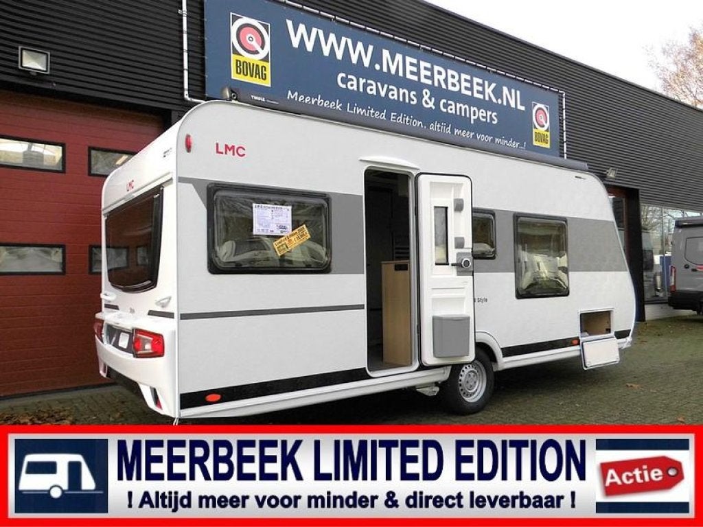 LMC Style 450 D 6264,=KORTING THULE+MOVER+AIRCO+AS1800KG, Caravans en Kamperen, Standaardzit, Schokbreker, Particulier, 6 tot 7 meter