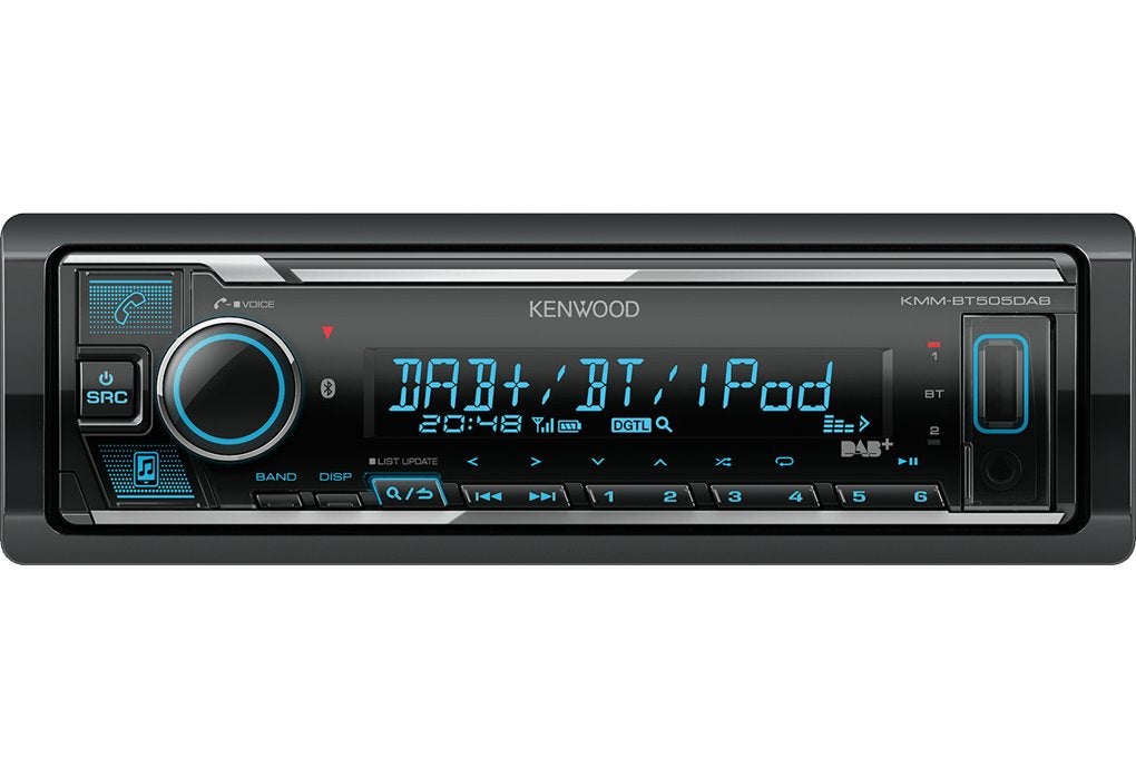 KENWOOD KMM-BT505DAB autoradio, Auto diversen, Autoradio's, Ophalen of Verzenden, Zo goed als nieuw, Kenwood