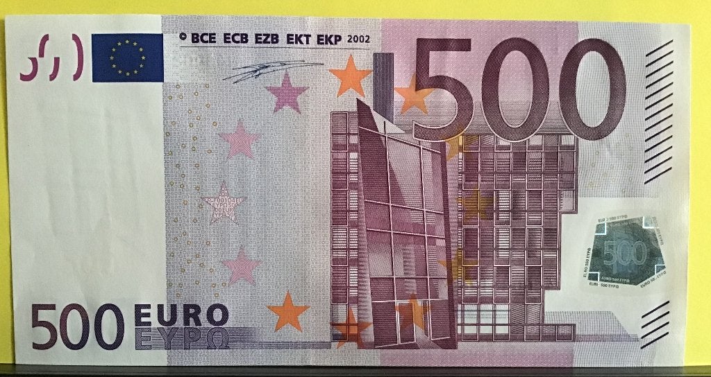 Euro bankbiljet van 500 euro UNC Oostenrijk Duisenberg, Ophalen of Verzenden, Oostenrijk, 500 euro, Los biljet