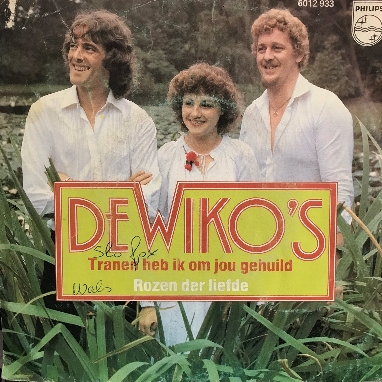 De Wiko’s - Tranen heb ik om jou gehuild, Ophalen of Verzenden