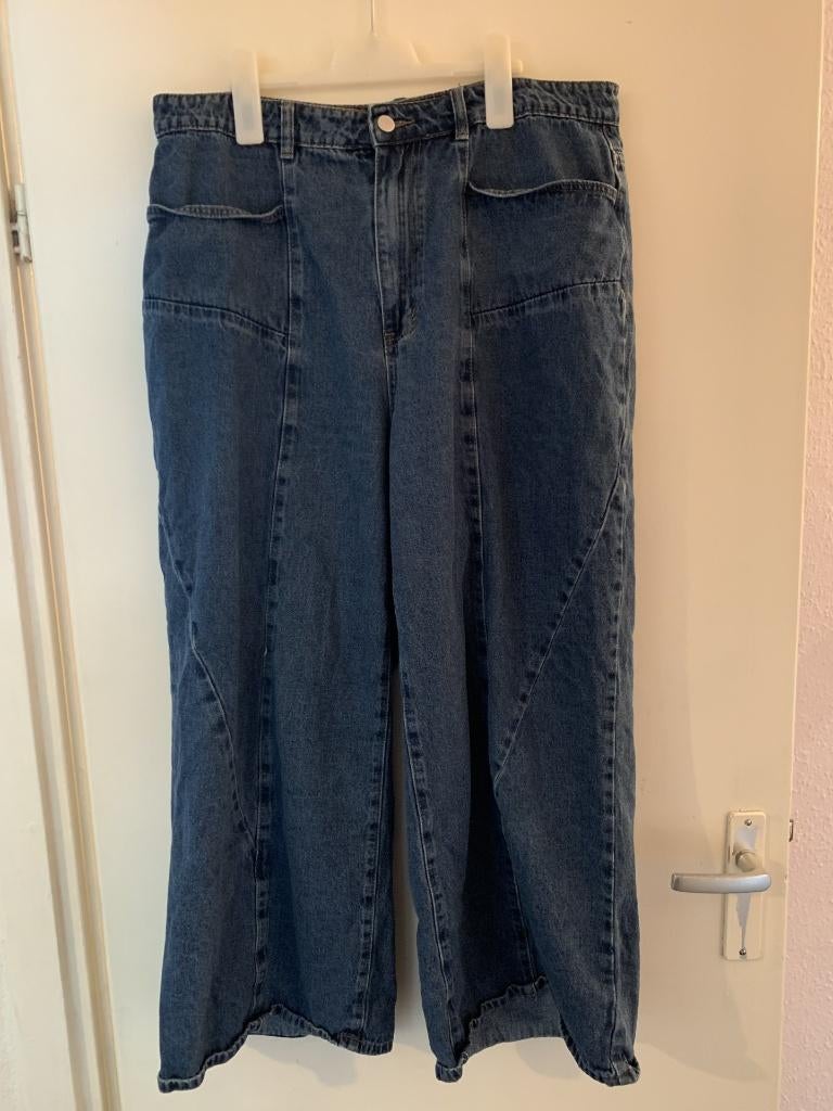 Blauwe capri van Cider. Maat XL, Blauw, Maat 46/48 (XL) of groter, Ophalen of Verzenden, Zo goed als nieuw