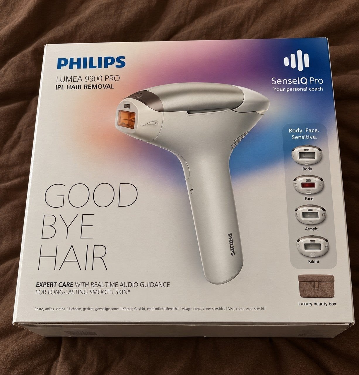 Philips Lumea 9900 Pro IPL ontharingsapparaat met factuur, Ophalen of Verzenden, Nieuw, Scheren en Epileren