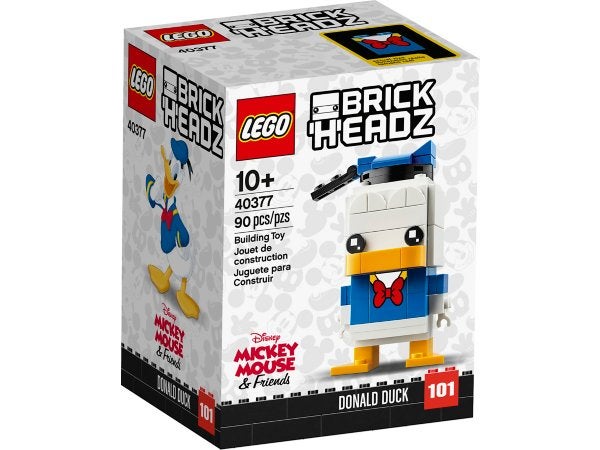 LEGO BrickHeadz Donald Duck 40377 - Nieuw in doos!, BrickHeadz, Lego, Nieuw, Ophalen of Verzenden