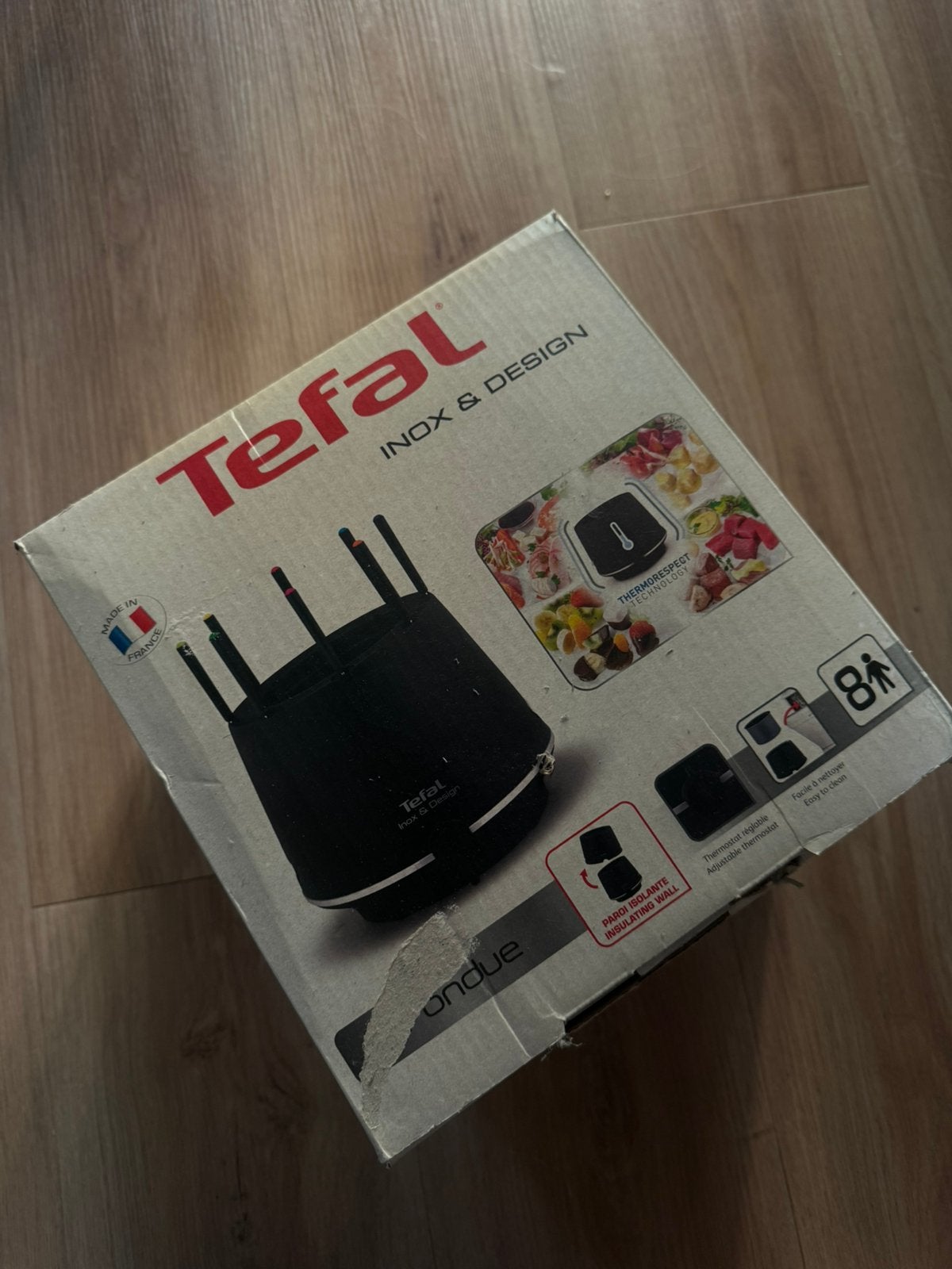Nieuwe tefal fondueset EF2658, Witgoed en Apparatuur, Gourmetstellen, Ophalen, Nieuw, 4 t/m 7 personen