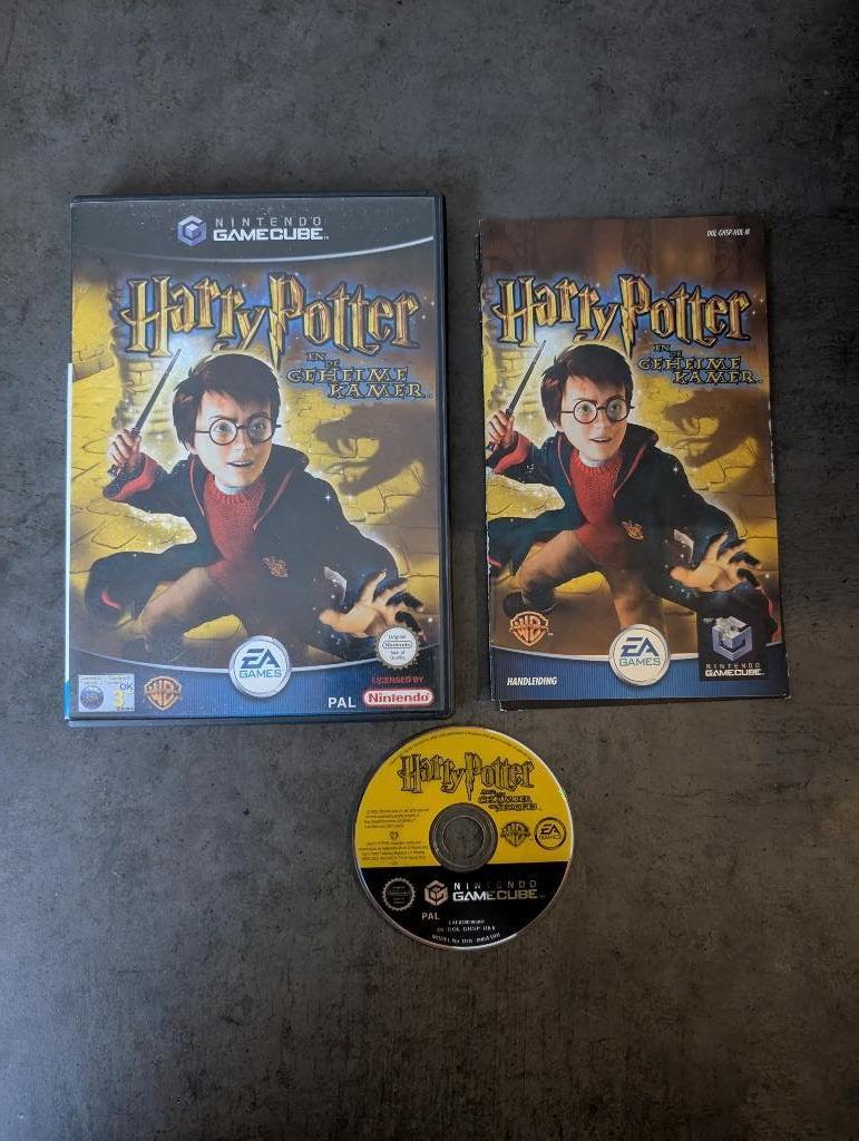 Harry potter en de geheime kamer NGC gamecube, Avontuur en Actie, 1 speler, Ophalen of Verzenden, Zo goed als nieuw