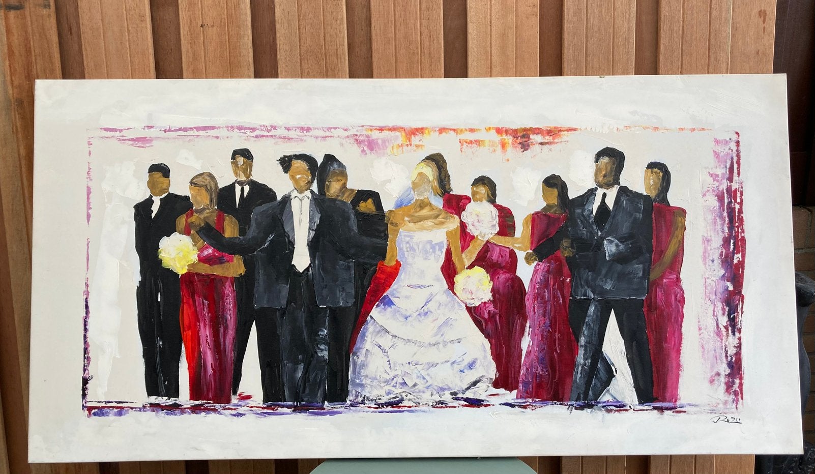 Canvas schilderij, Ophalen, Zo goed als nieuw, Schilderij