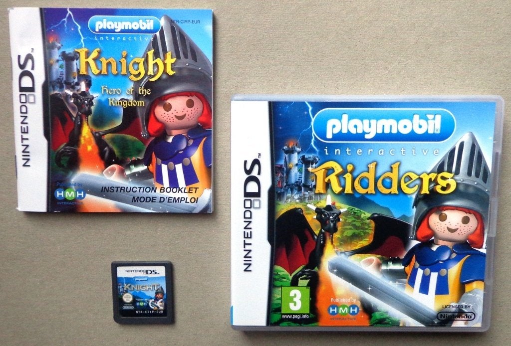 Playmobil Ridders voor de Nintendo DS Compleet, Spelcomputers en Games, Puzzel en Educatief, 1 speler, Ophalen of Verzenden, Zo goed als nieuw