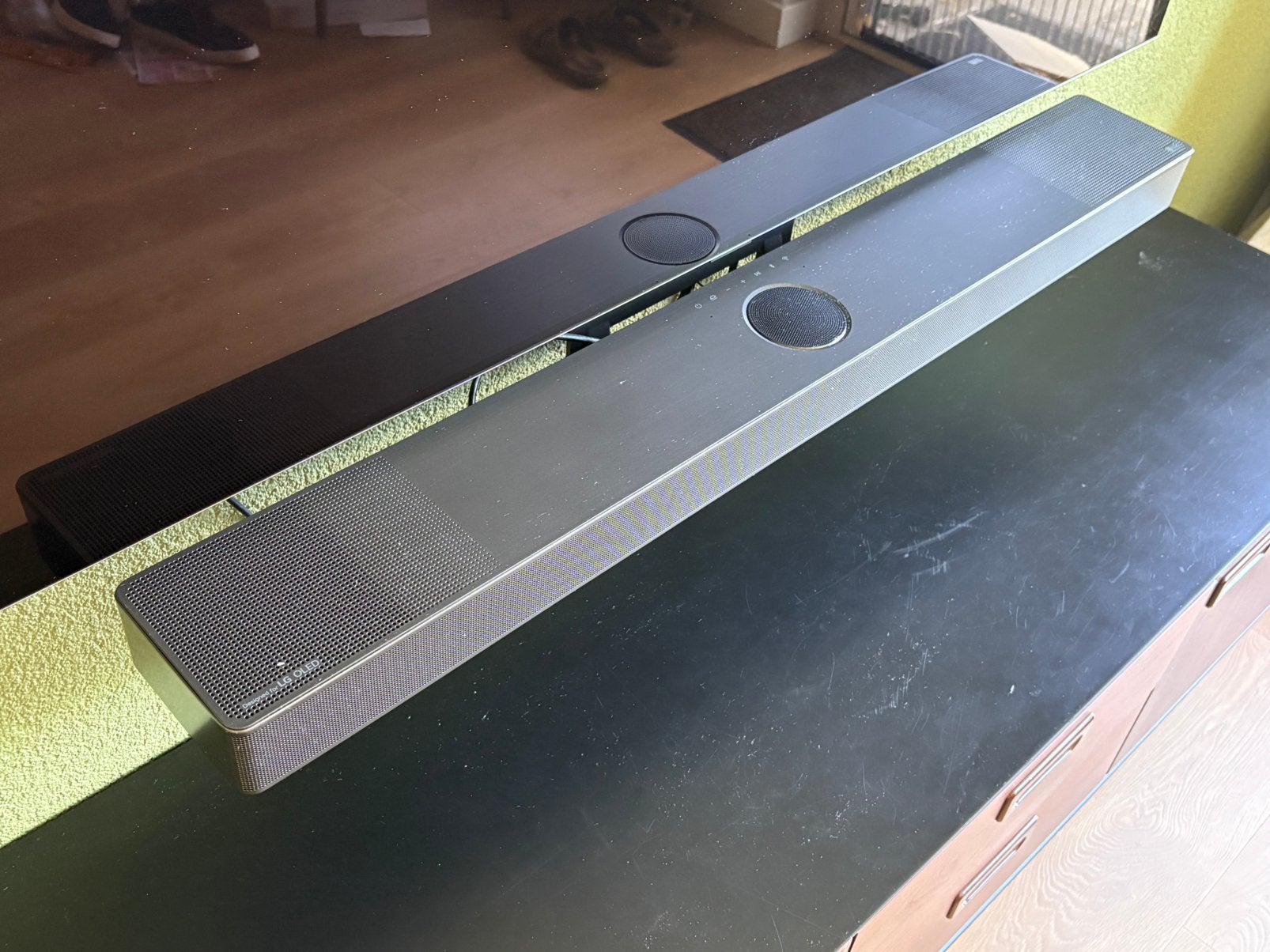 LG DSC9S soundbar met subwoofer en garantie, Ophalen, Zo goed als nieuw
